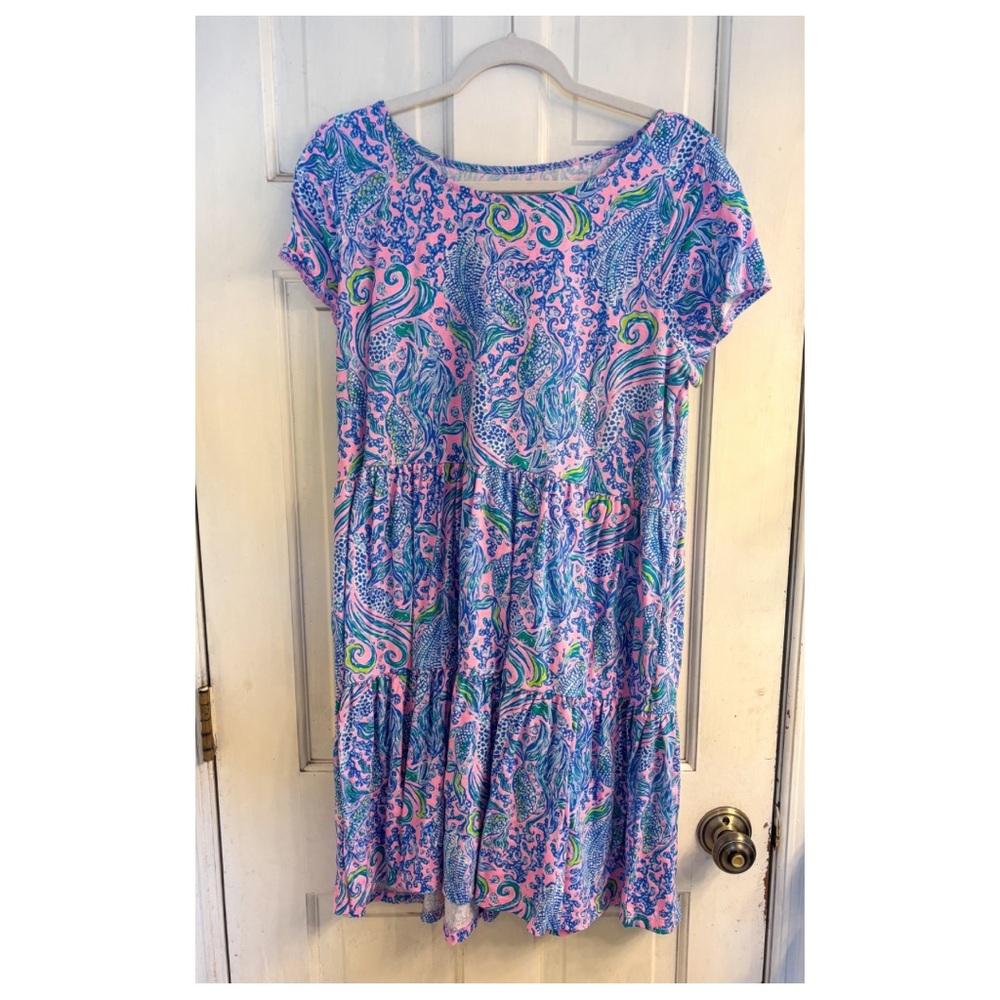 Lilly Pulitzer Geanna Lilac Rose We Mermaid It - XL